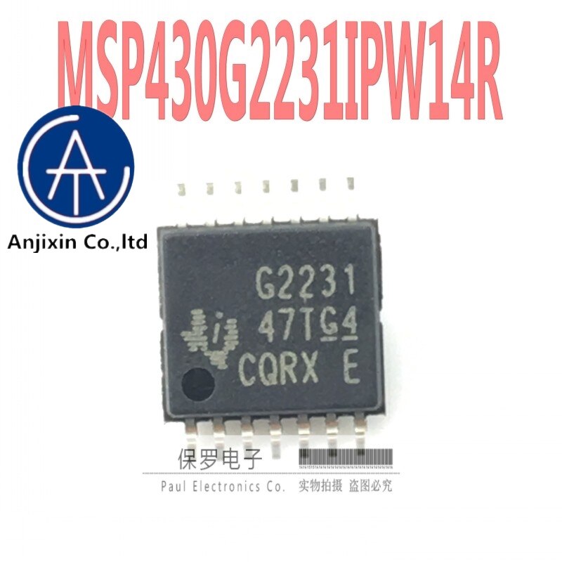 10pcs 100%    ũ Ʈѷ MSP430G2231IPW14R ũ ũ G2231,